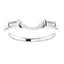 Sophia Curved Baguette Diamond Wedding Ring