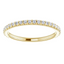 Lorelei Pavé Diamond Wedding Ring