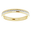 Helena Channel Diamond Wedding Ring