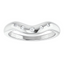 Imogen Curved Flush-Set Diamond Wedding Ring