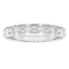 Zoe East-West Emerald Bezel Lab Grown Diamond Ring