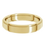 Comfort-Fit Stepped Edge Polished Men's Wedding Ring