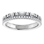 Ava Mixed-Shape Double Row Diamond Ring