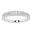Lottie Emerald Lab Grown Diamond Half Eternity Ring