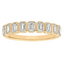 Greta Emerald Bezel Lab Grown Diamond Ring