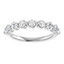 Ivy Single Prong Bubble Diamond Ring