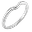 Penelope Curved Wedding Ring
