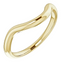 Caroline Curved Wedding Ring
