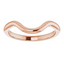 Bonnie Curved Wedding Ring