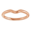 Penelope Curved Wedding Ring