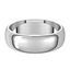 Classic Half Round Polished Men's Wedding Ring