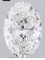 2.50ct Oval Cut Lab Grown Diamond F VS1