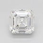1.00ct Asscher Lab Grown Diamond (Colour F, Clarity VVS2, Cut EX, IGI Certified)