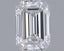 1.00ct Emerald Lab Grown Diamond (Colour D, Clarity VVS2, IGI Certified)