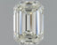 1.00ct Emerald Natural Diamond (Colour K, Clarity VS2, Cut EX, IGI Certified)