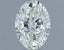 1.00ct Oval Natural Diamond (Colour J, Clarity SI1, Cut VG, IGI Certified)