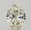1.00ct Oval Natural Diamond (Colour K, Clarity SI1, GIA Certified)
