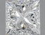 1.00ct Princess Natural Diamond (Colour G, Clarity SI1, Cut GD, GIA Certified)