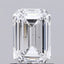 1.01ct Emerald Lab Grown Diamond (Colour D, Clarity SI1, IGI Certified)