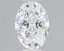 1.01ct Oval Lab Grown Diamond (Colour D, Clarity VS2, IGI Certified)
