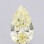 1.01ct Pear Lab Grown Diamond (Colour Fancy Light Yellow, Clarity VVS2, IGI Certified)