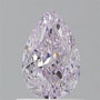 1.01ct Pear Natural Diamond (Colour Fancy Light Pinkish Purple, Clarity SI2, GIA Certified)