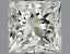 1.01ct Princess Natural Diamond (Colour J, Clarity SI2, GIA Certified)