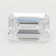 1.02ct Emerald Lab Grown Diamond (Colour D, Clarity VVS1, IGI Certified)