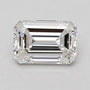 1.03ct Emerald Lab Grown Diamond (Colour D, Clarity VVS2, IGI Certified)