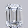 1.04ct Emerald Lab Grown Diamond (Colour J, Clarity VVS2, IGI Certified)