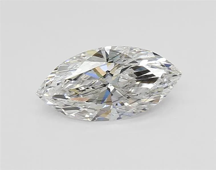 1.04ct Marquise Lab Grown Diamond (Colour Fancy Vivid Blue, Clarity SI2, Cut GD, IGI Certified)