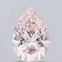 1.04ct Pear Lab Grown Diamond (Colour Fancy Vivid Pink, Clarity VS1, IGI Certified)
