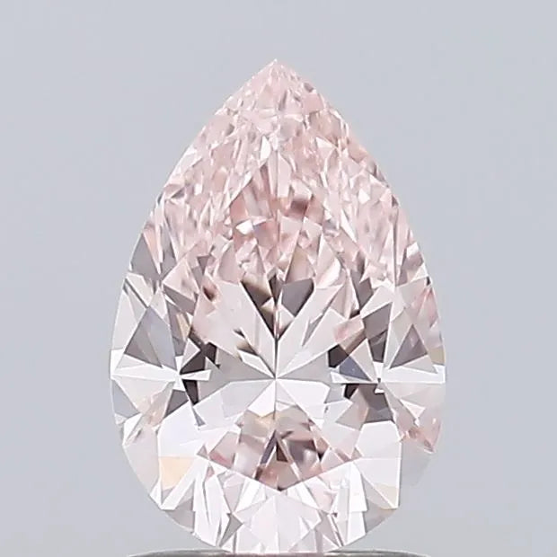 1.04ct Pear Lab Grown Diamond (Colour Fancy Vivid Pink, Clarity VS1, IGI Certified)