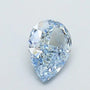 1.06ct Pear Lab Grown Diamond (Colour Fancy Intense Blue, Clarity IF, IGI Certified)