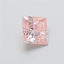 1.07ct Princess Lab Grown Diamond (Colour Fancy Intense Pink, Clarity VS2, IGI Certified)