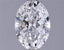 1.13ct Oval Lab Grown Diamond (Colour F, Clarity SI1, IGI Certified)