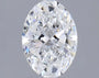 1.30ct Oval Lab Grown Diamond (Colour E, Clarity VVS2, IGI Certified)