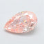 1.41ct Pear Lab Grown Diamond (Colour Fancy Vivid Pink, Clarity VS1, IGI Certified)