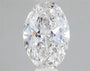 1.50ct Oval Lab Grown Diamond (Colour F, Clarity VS2, IGI Certified)