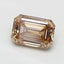 1.53ct Emerald Lab Grown Diamond (Colour Fancy Light Brown, Clarity VS1, IGI Certified)