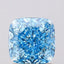 1.56ct Cushion modified Lab Grown Diamond (Colour Fancy Vivid Blue, Clarity VVS2, IGI Certified)
