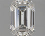 1.60ct Emerald Lab Grown Diamond (Colour D, Clarity SI1, IGI Certified)
