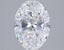 1.70ct Oval Lab Grown Diamond (Colour D, Clarity VVS2, IGI Certified)