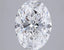 1.85ct Oval Lab Grown Diamond (Colour D, Clarity VVS2, IGI Certified)
