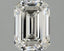 1.90ct Emerald Lab Grown Diamond (Colour F, Clarity VS2, IGI Certified)