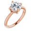 Frances Tilted Solitaire Setting