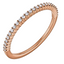 Annie Mini Pavé Diamond Ring