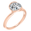 Claire Solitaire Half Bezel Setting