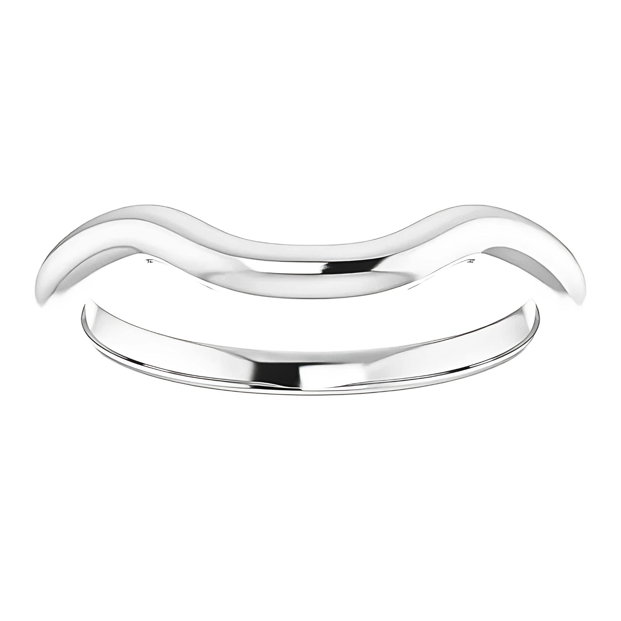Alexandra Curved Wedding Ring