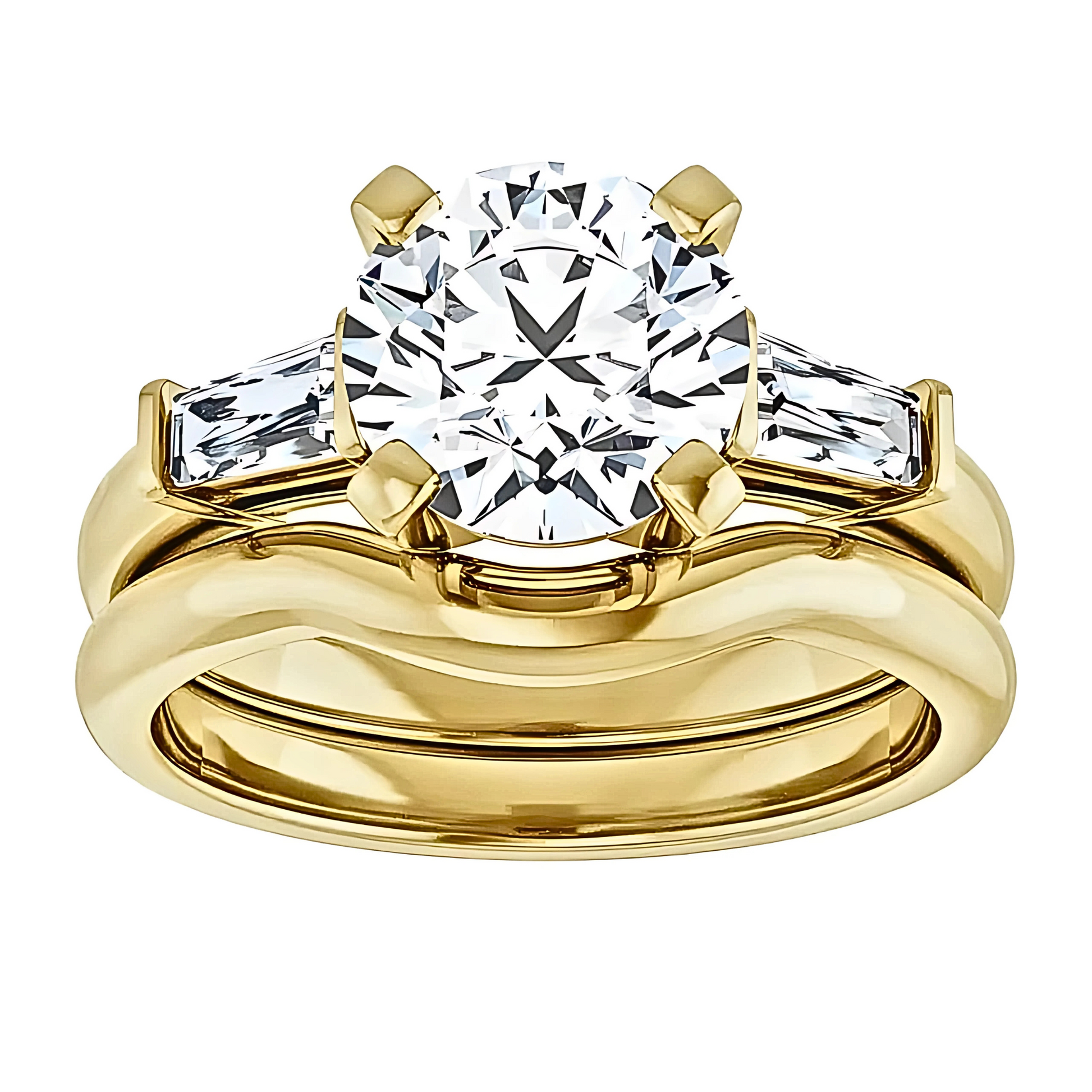 Lauren Three Stone Setting